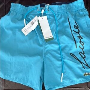 Lacoste Men's Blue Swim Shorts